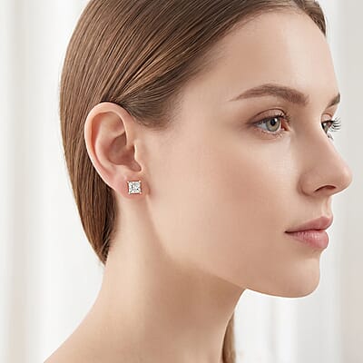 IGI Certified Luxuriant Lab Grown Diamond G-VS2 5.00 ctw Earrings in 14K Yellow Gold
