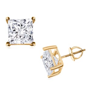 Luxuriant Lab Grown Diamond VS2-G 10.00 ctw Earrings in 14K Yellow Gold
