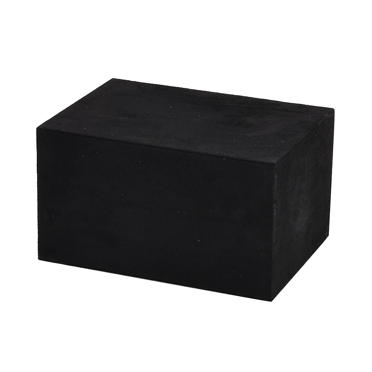 Black Anti Tarnish 4 Layer Velvet and MDF Jewelry Box (9.4“x6.7“x5.6“) image number 3