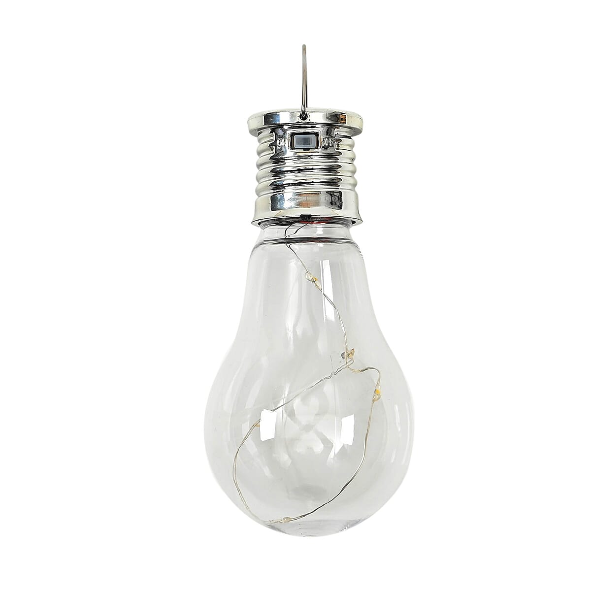 Charming Bear Holding a Glowing Solar Light LED Bulb image number 3