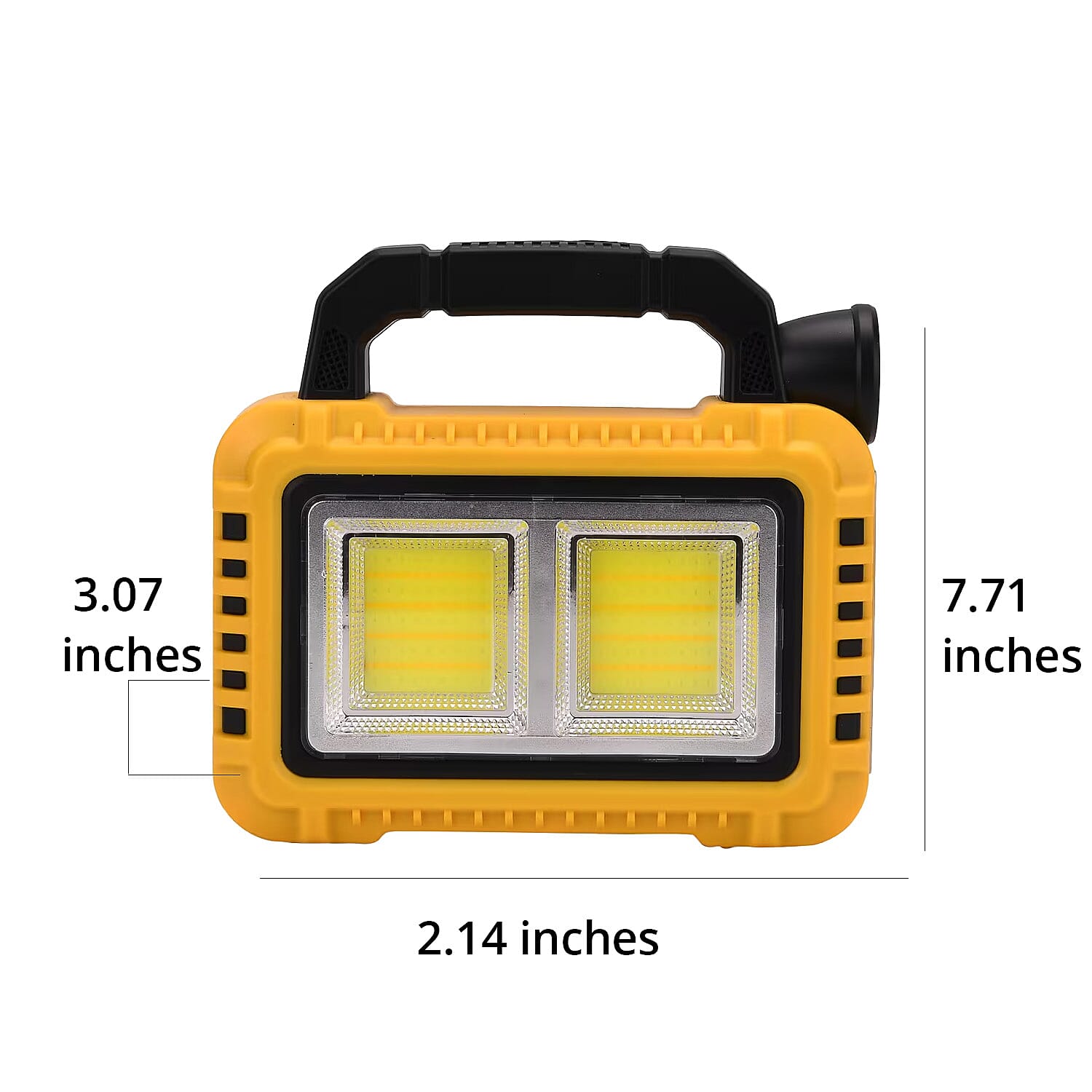Multifunctional Solar Energy Flashlight 2400mAh Headlight