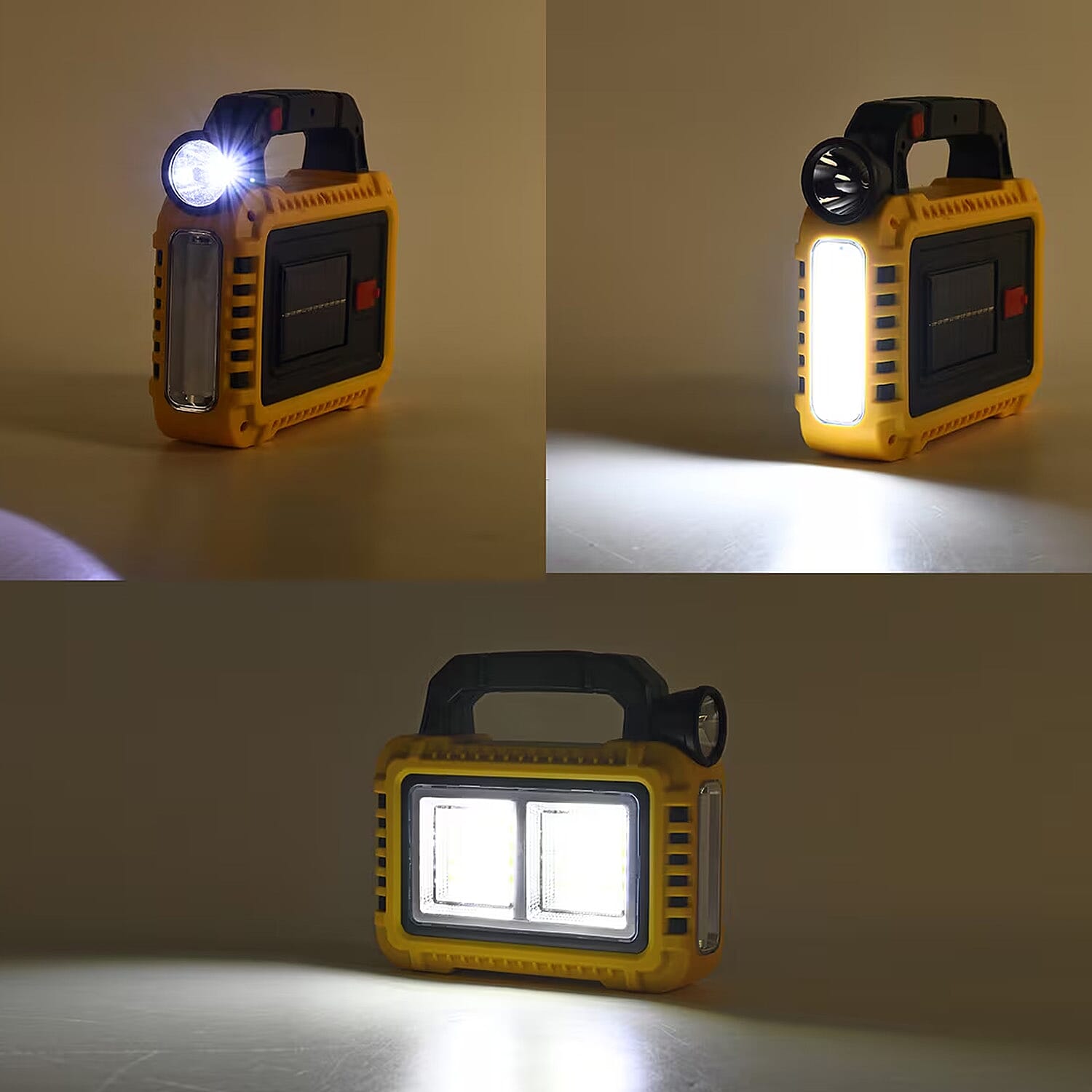 Multifunctional Solar Energy Flashlight 2400mAh Headlight