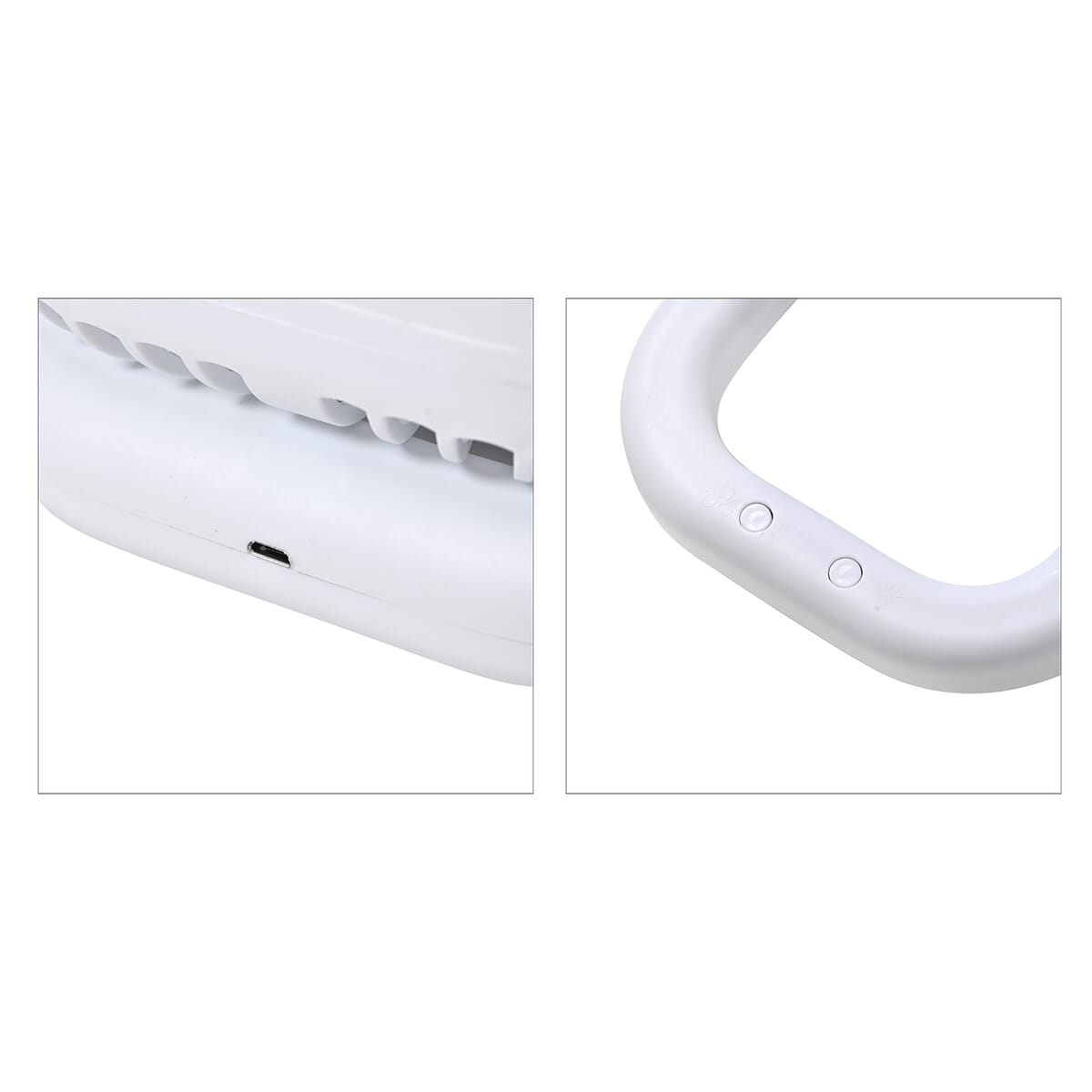 Foldable Desk Fan with LED light with 1200mAh USB Rechargeable Battery image number 9