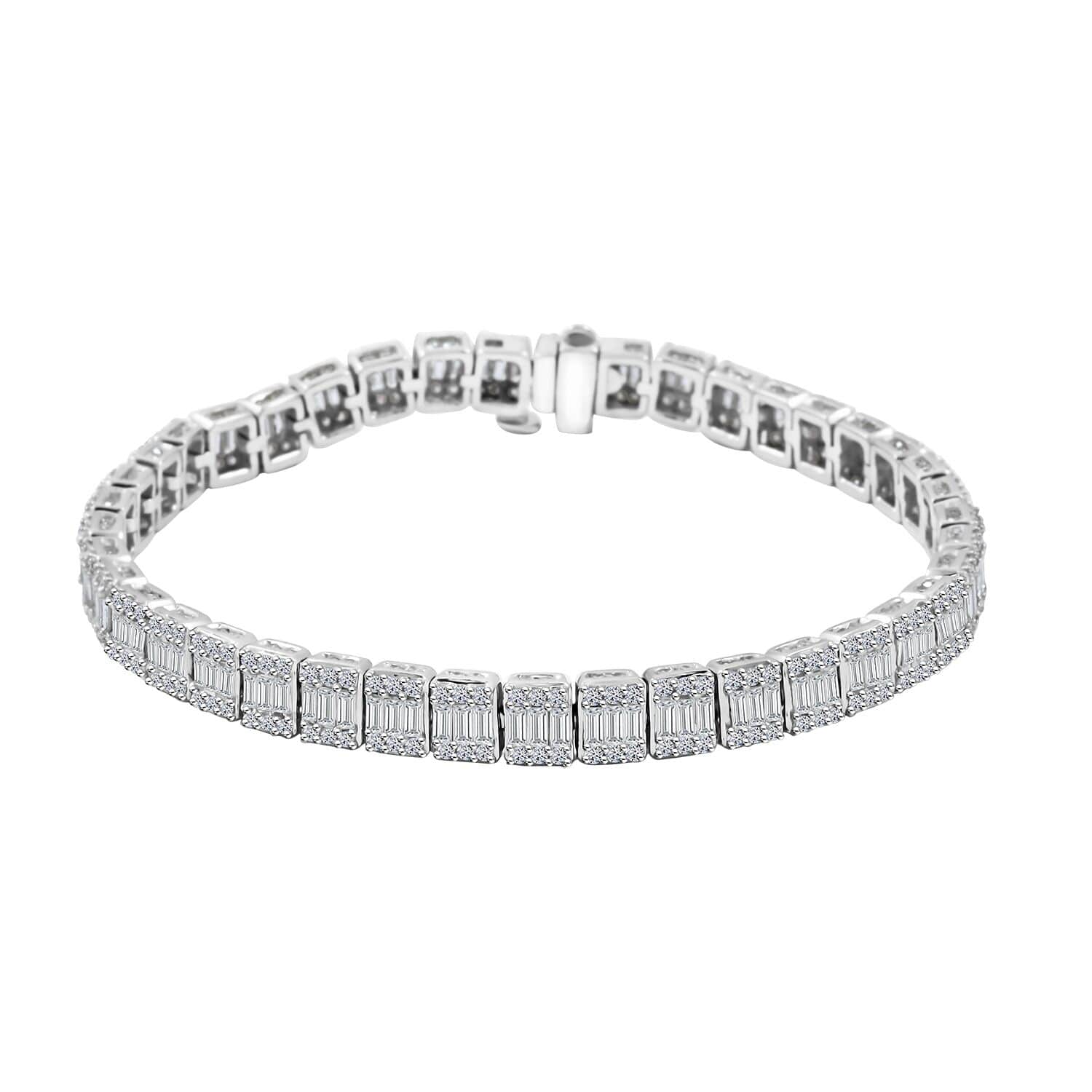 Bracelet Unisex 90 DAY Warranty high-end shops prototypes. Real Lab Diamonds VVS CLARI