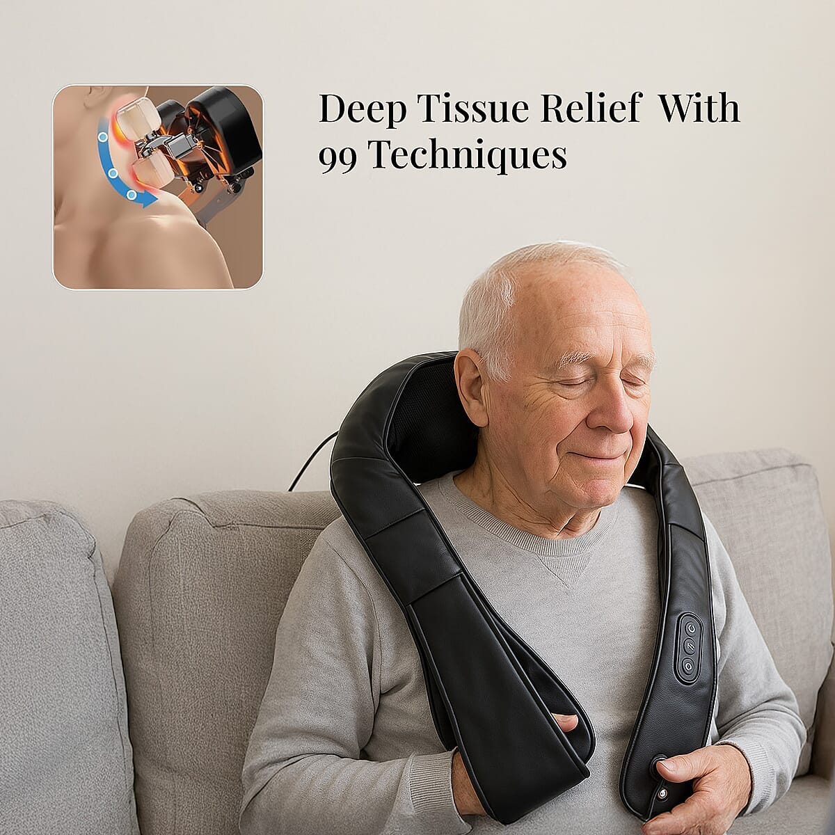 Pain Reliever Back Massager image number 3