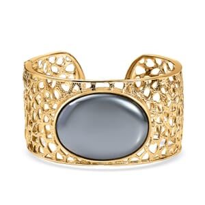 Karis Terahertz 56.50 ctw Bangle Bracelet in 18K YG Plated (6.50 In)
