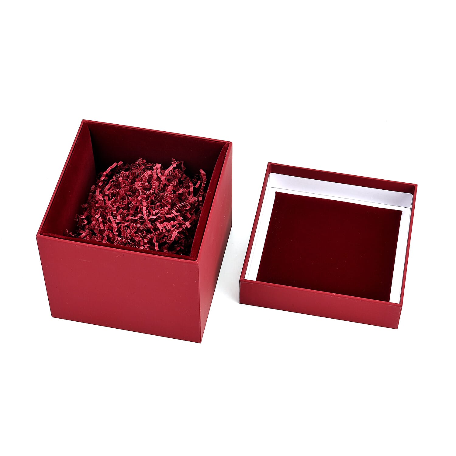 Dark Red Box with Velvet and Red Lafelite