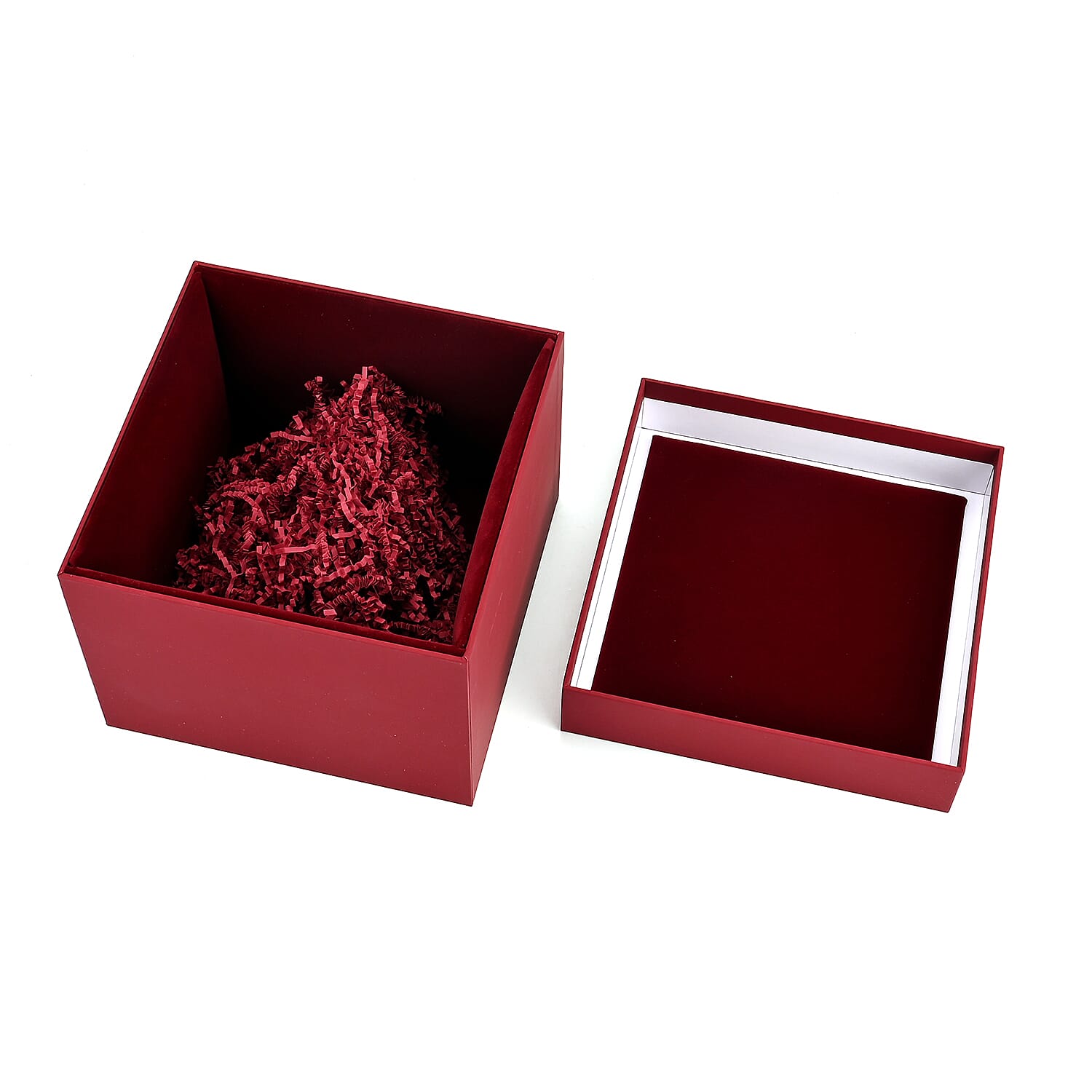 Dark Red Box with Jade and Red Lafelite