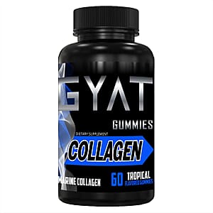 Gyat Marine Collagen Dietary Supplement (60 Gummies)- Tropical