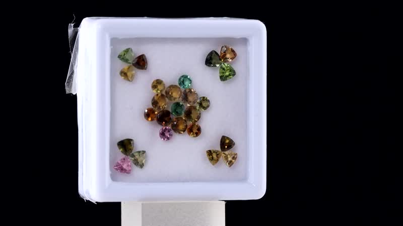 Multi-Tourmaline Assorted Box 5.00 ctw