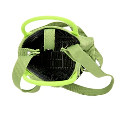 Green with Zebra Print Crossbody Bag