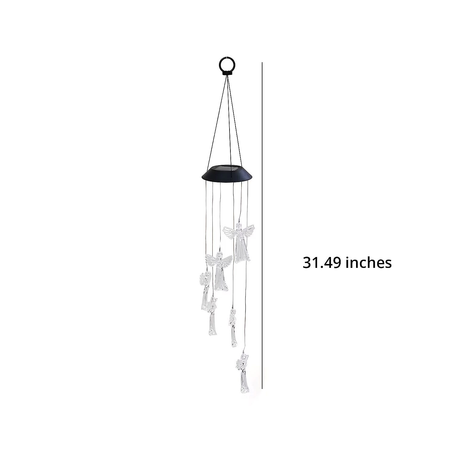 Hanging Multicolor Angel Solar Windchime (1.2V/AA 600mAh)