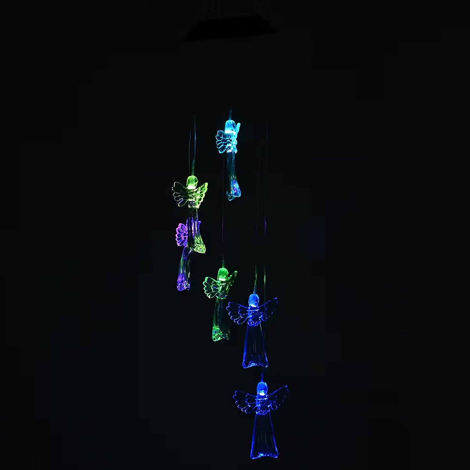 Hanging Multicolor Angel Solar Windchime (1.2V/AA 600mAh)