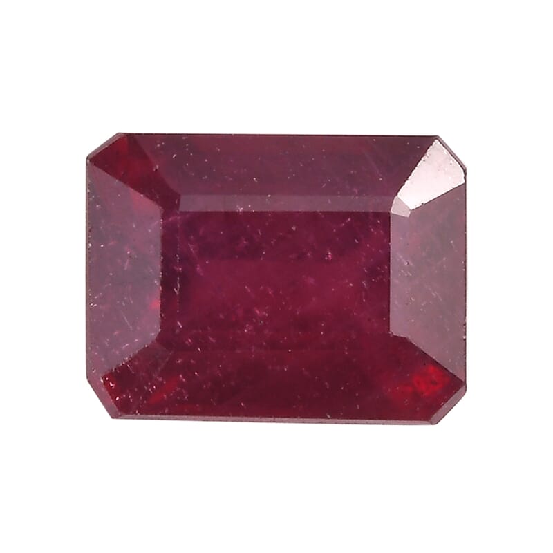 Niassa Ruby (FF) (Oct 8x6mm) 2.20 ctw Loose Gemstone
