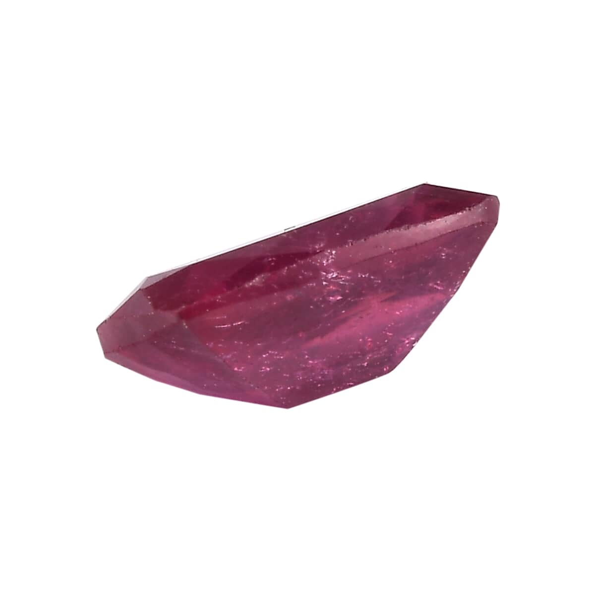 Premium Niassa Ruby (FF) Set of 2 (Cush 6x4mm) 1.23 ctw image number 2