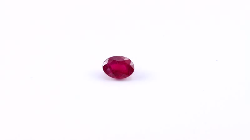 Niassa Ruby (FF) (Ovl 7x5mm) 1.12 ctw Loose Gemstone