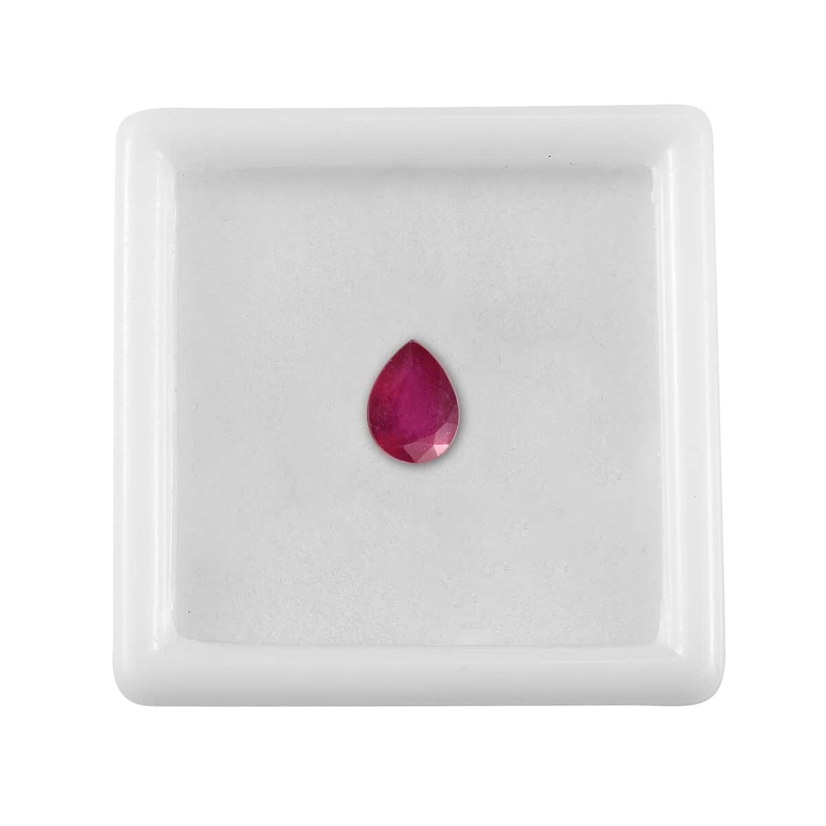 Niassa Ruby (FF) (Pear 8x6mm) 1.50 ctw image number 3