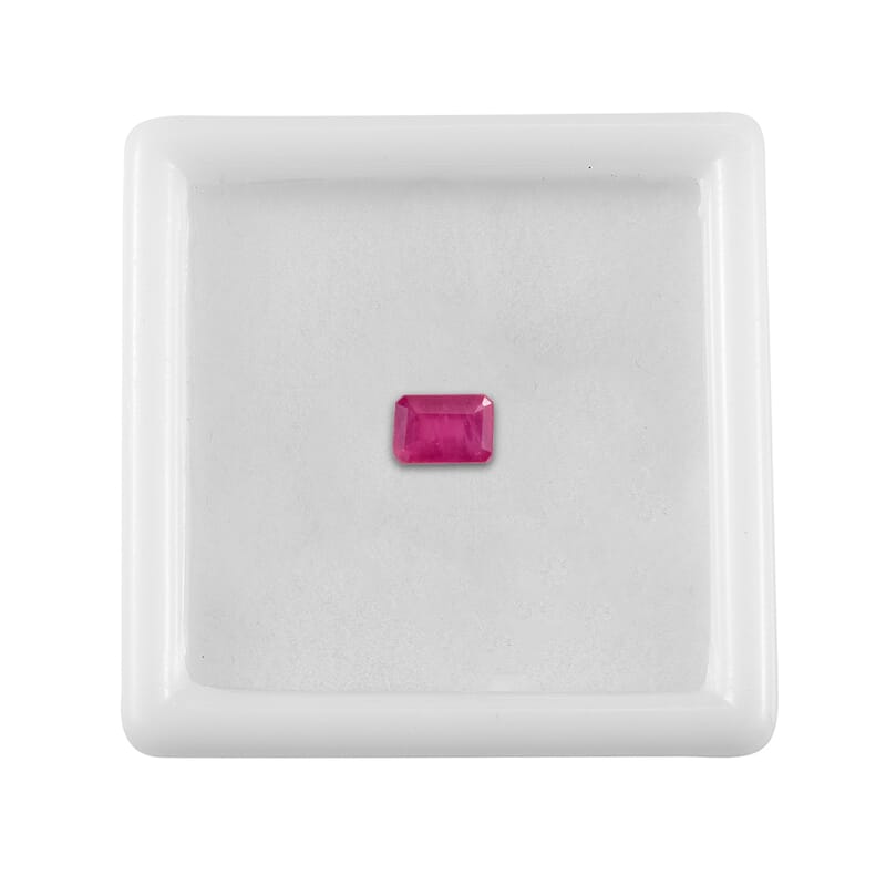 Niassa Ruby (FF) (Oct 6x4mm) 0.72 ctw Loose Gemstone