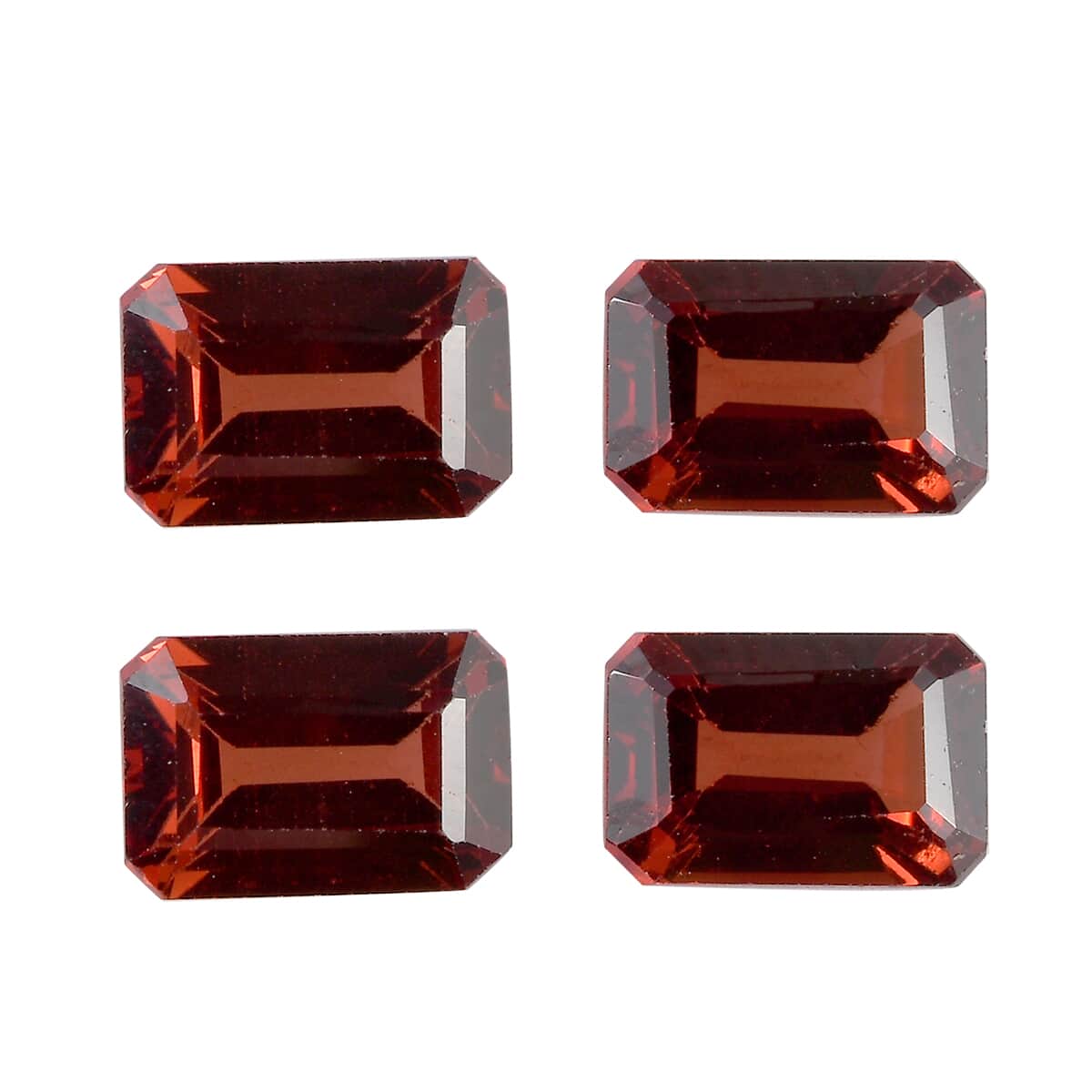 Mozambique Garnet Set of 4 (Oct 6x4mm) 2.75 ctw Loose Gemstone image number 0