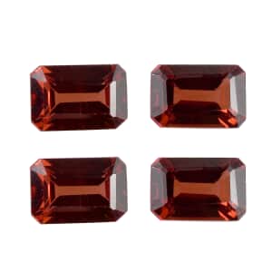 Mozambique Garnet Set of 4 (Oct 6x4mm) 2.75 ctw Loose Gemstone