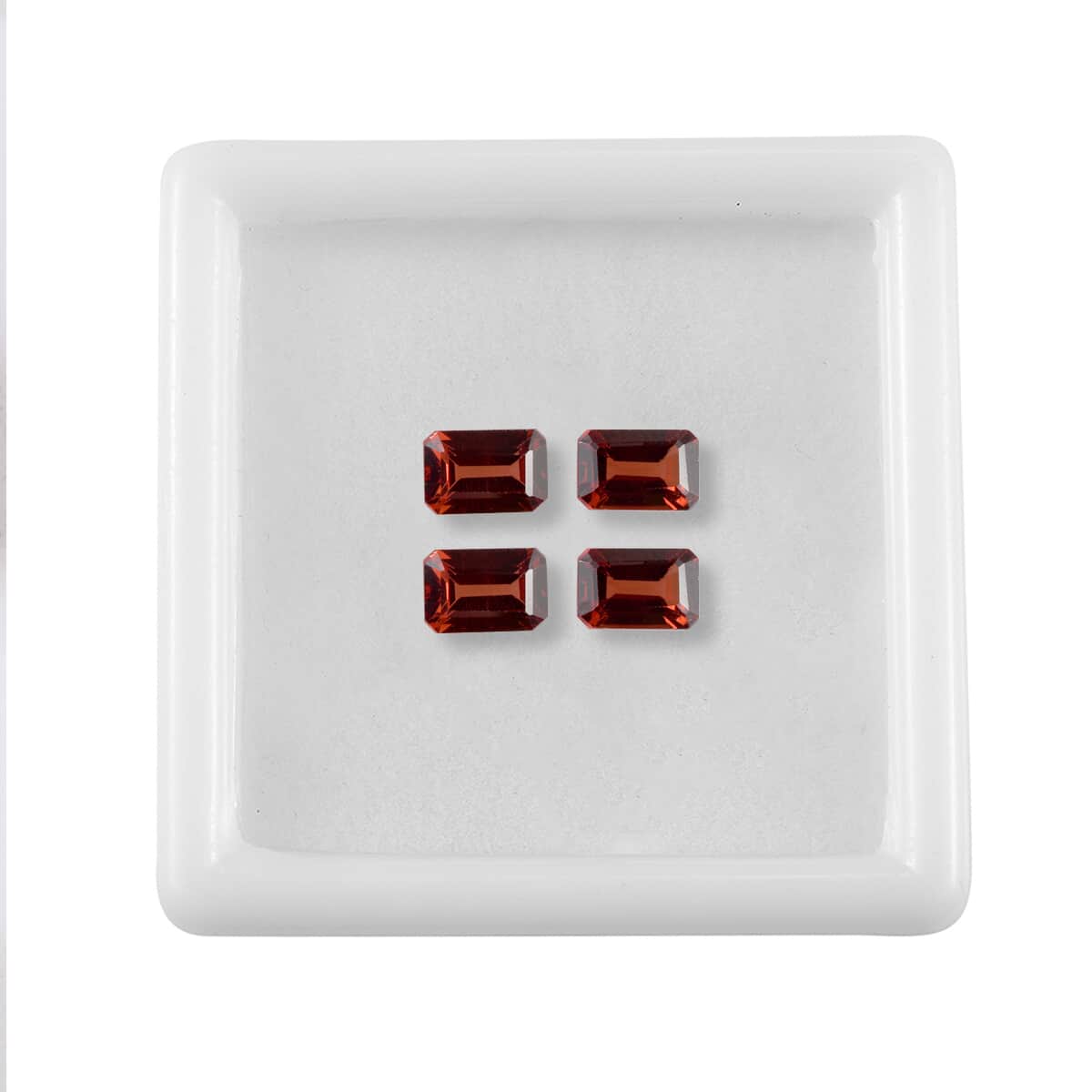 Mozambique Garnet Set of 4 (Oct 6x4mm) 2.75 ctw Loose Gemstone image number 3