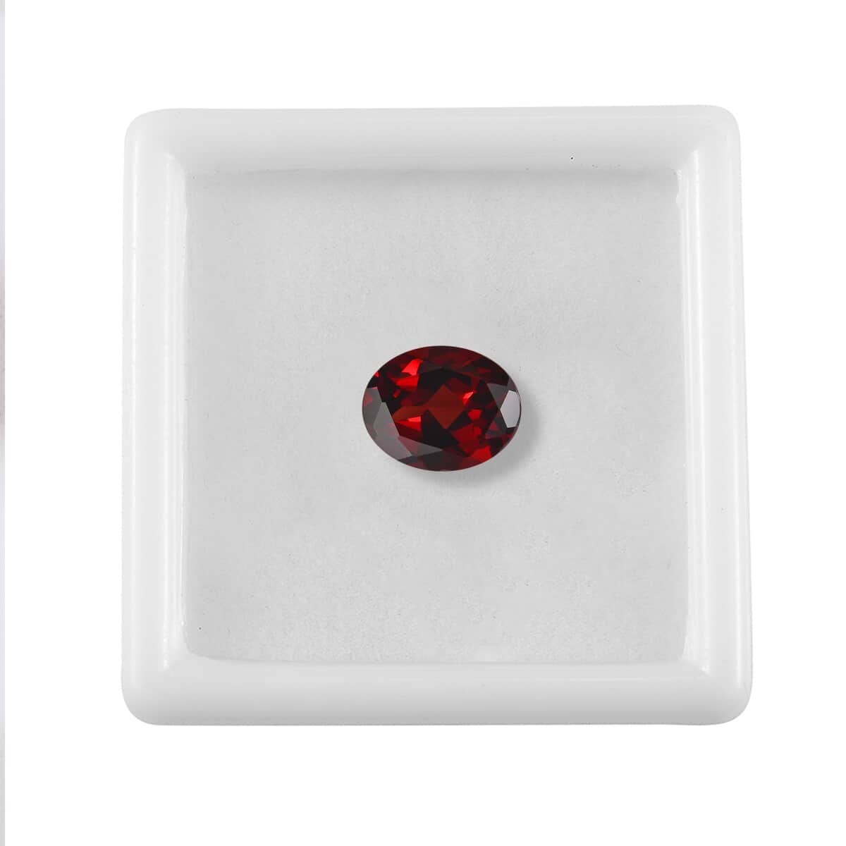 Mozambique Garnet (Ovl 10x8mm) 2.45 ctw image number 3