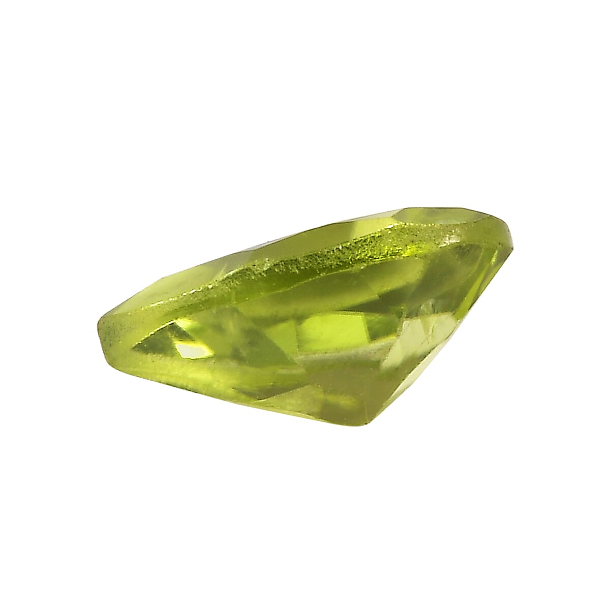 Peridot Set of 4 (Pear 7x5mm) 2.84 ctw Loose Gemstone image number 2