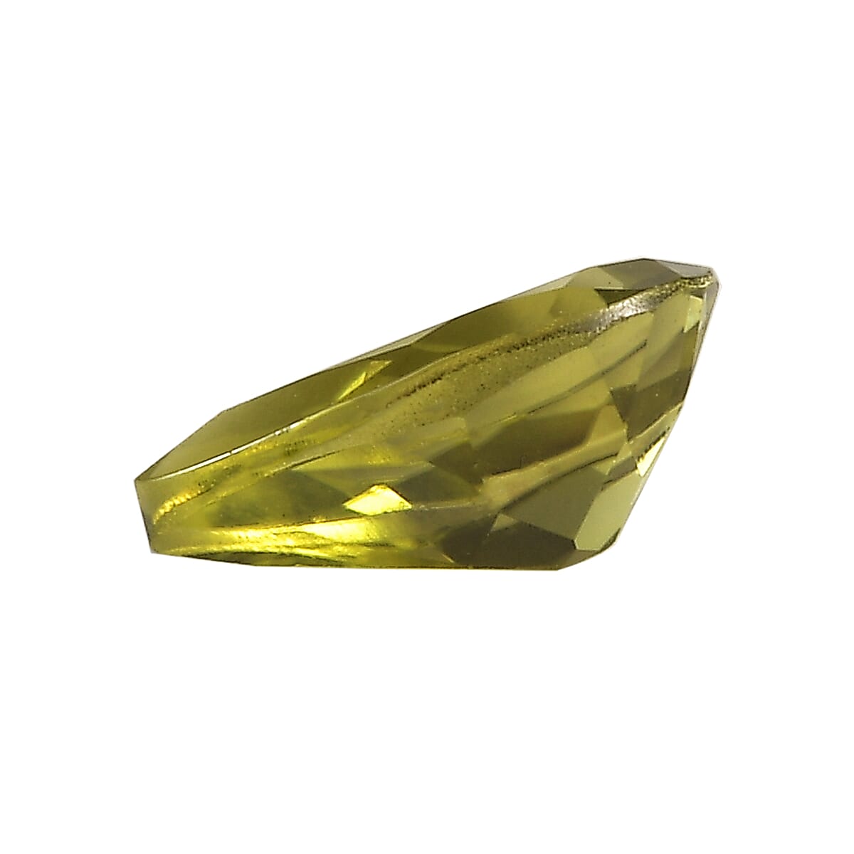 Premium Arizona Peridot Set of 4 (Pear 6x4mm) 1.54 ctw Loose Gemstone image number 2
