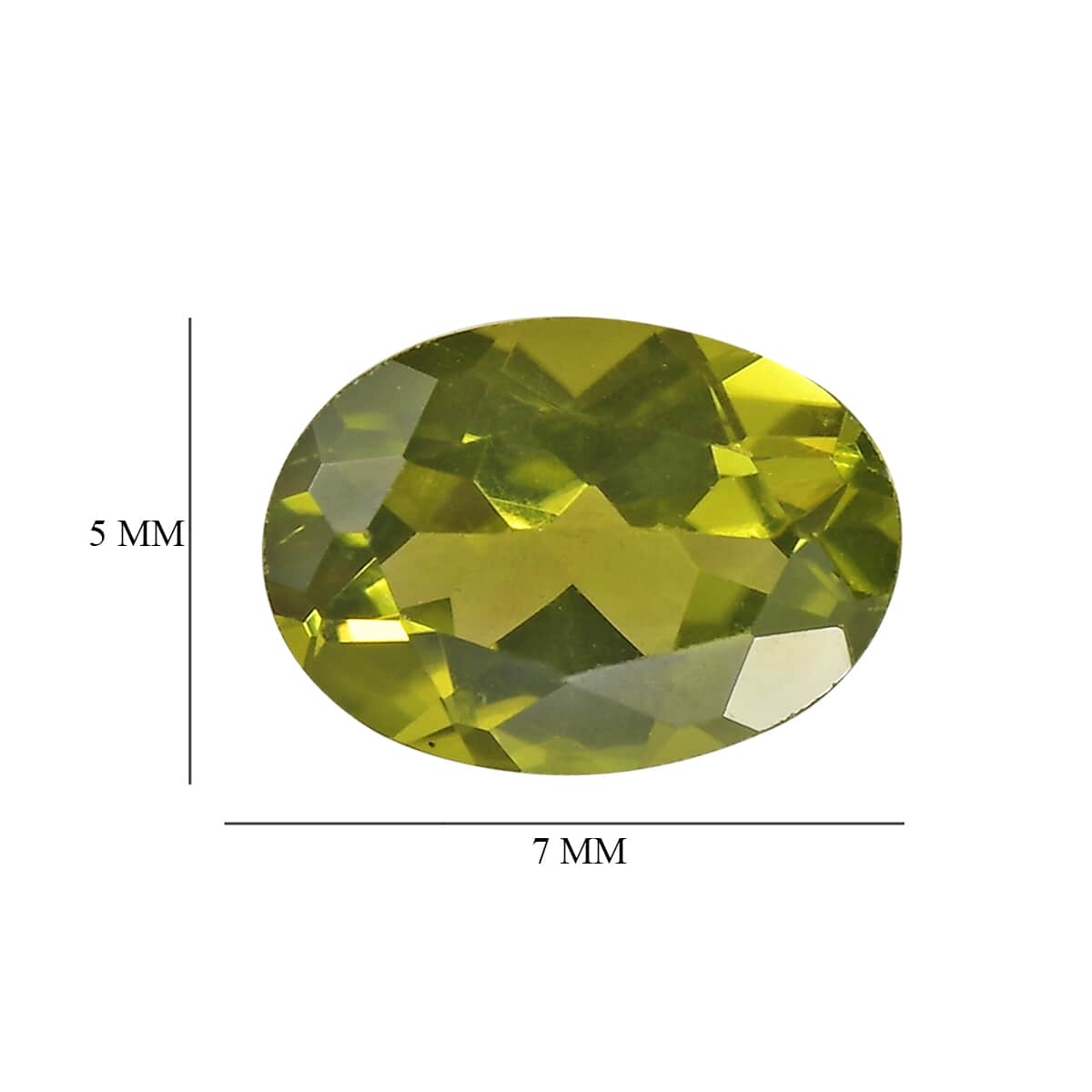 Arizona Peridot Set of 2 (Ovl 7x5mm) 1.62 ctw Loose Gemstone image number 4