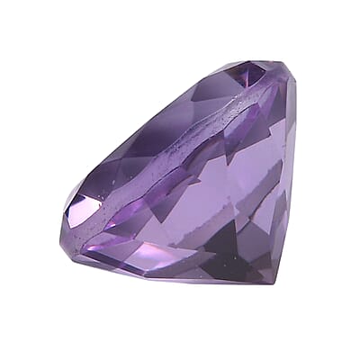 Rose De France Amethyst Set of 2 (Rnd 8mm) 3.68 ctw Loose Gemstone