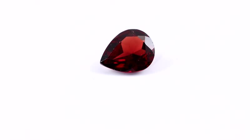 Premium Mozambique Garnet (Pear 10x8mm) 2.15 ctw Loose Gemstone