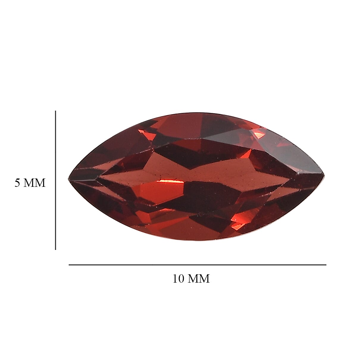 Premium Mozambique Garnet (Mrq 10x5mm) 1.01 ctw Loose Gemstone