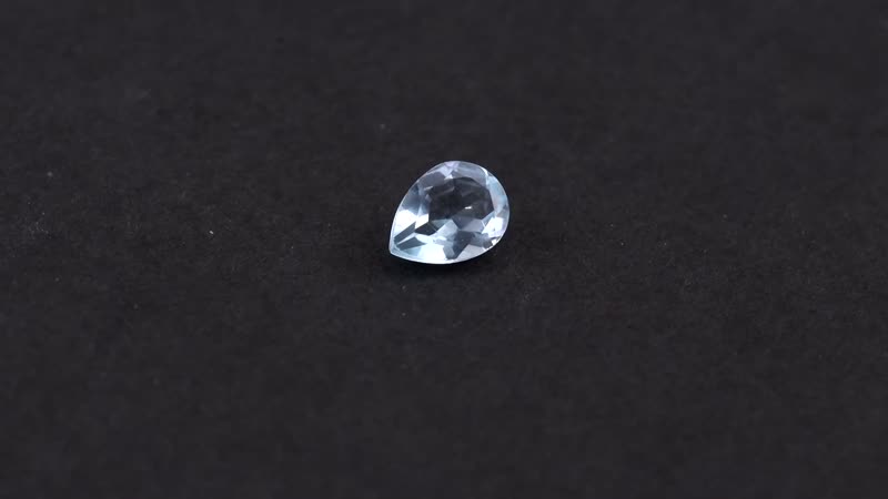Sky Blue Topaz (Pear 8x6mm) 1.15 ctw Loose Gemstone