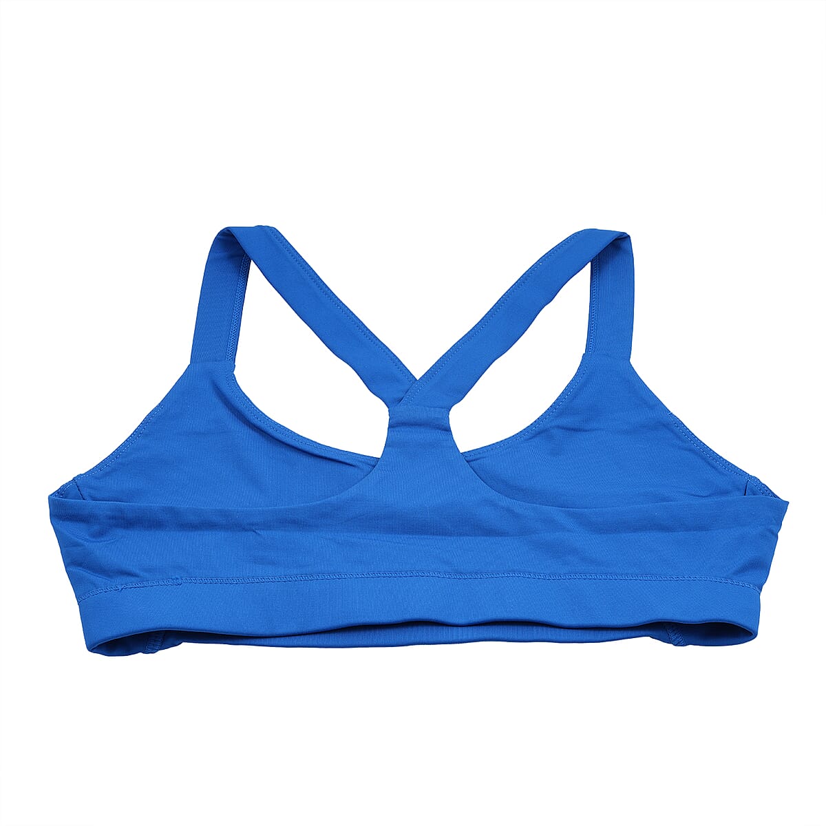 Juicy Couture Blue and White Big Logo Sports Bra - XS image number 1