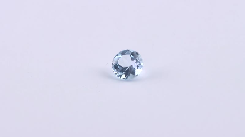 Sky Blue Topaz (Rnd 7mm) 1.22 ctw Loose Gemstone