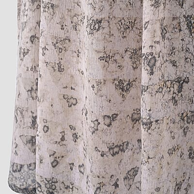 TAMSY Tan Smocked Sleeveless Dress with Kimono Twinset - One Size Fits Most
