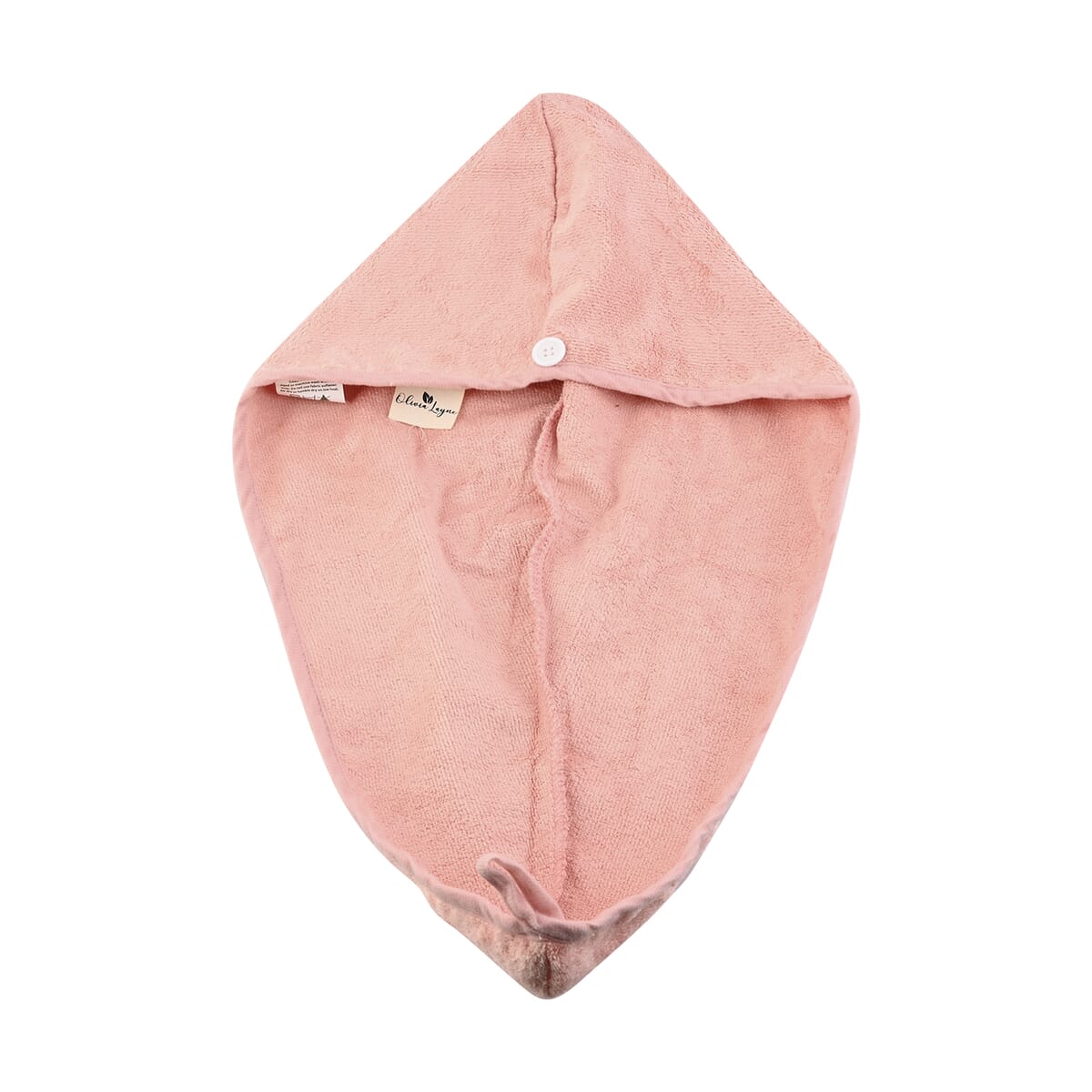 Closeout OliviaLayne 2 Pack Coffee & Pink Turban Set image number 1