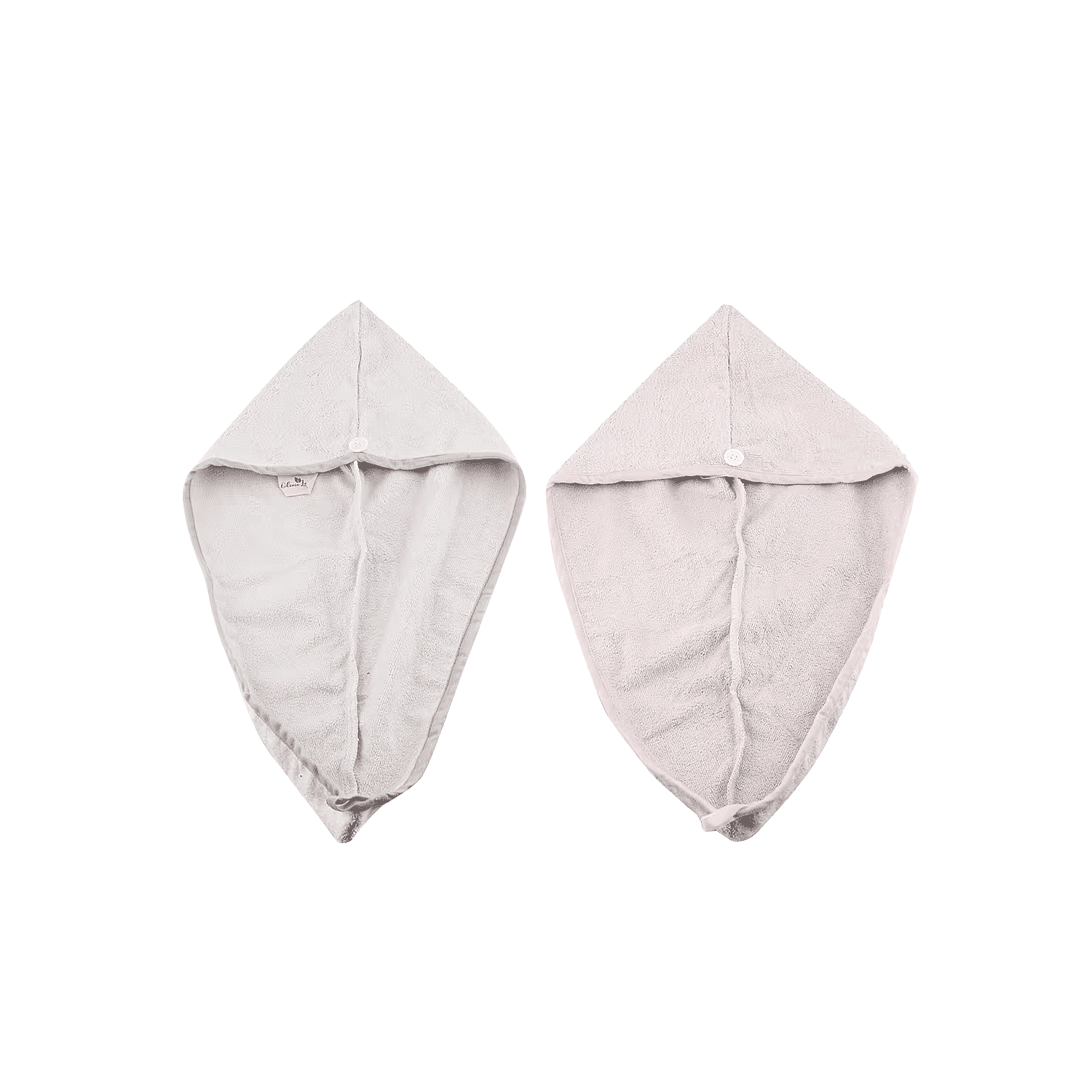 Closeout OliviaLayne 2 Pack Gray & Mauve Head Wrap Set