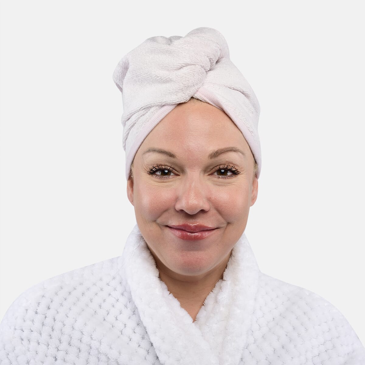 Closeout OliviaLayne 2 Pack Gray & Mauve Head Wrap Set image number 2