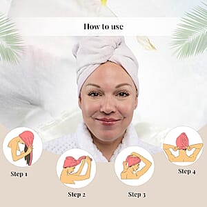 Closeout OliviaLayne 2 Pack Gray & Mauve Head Wrap Set