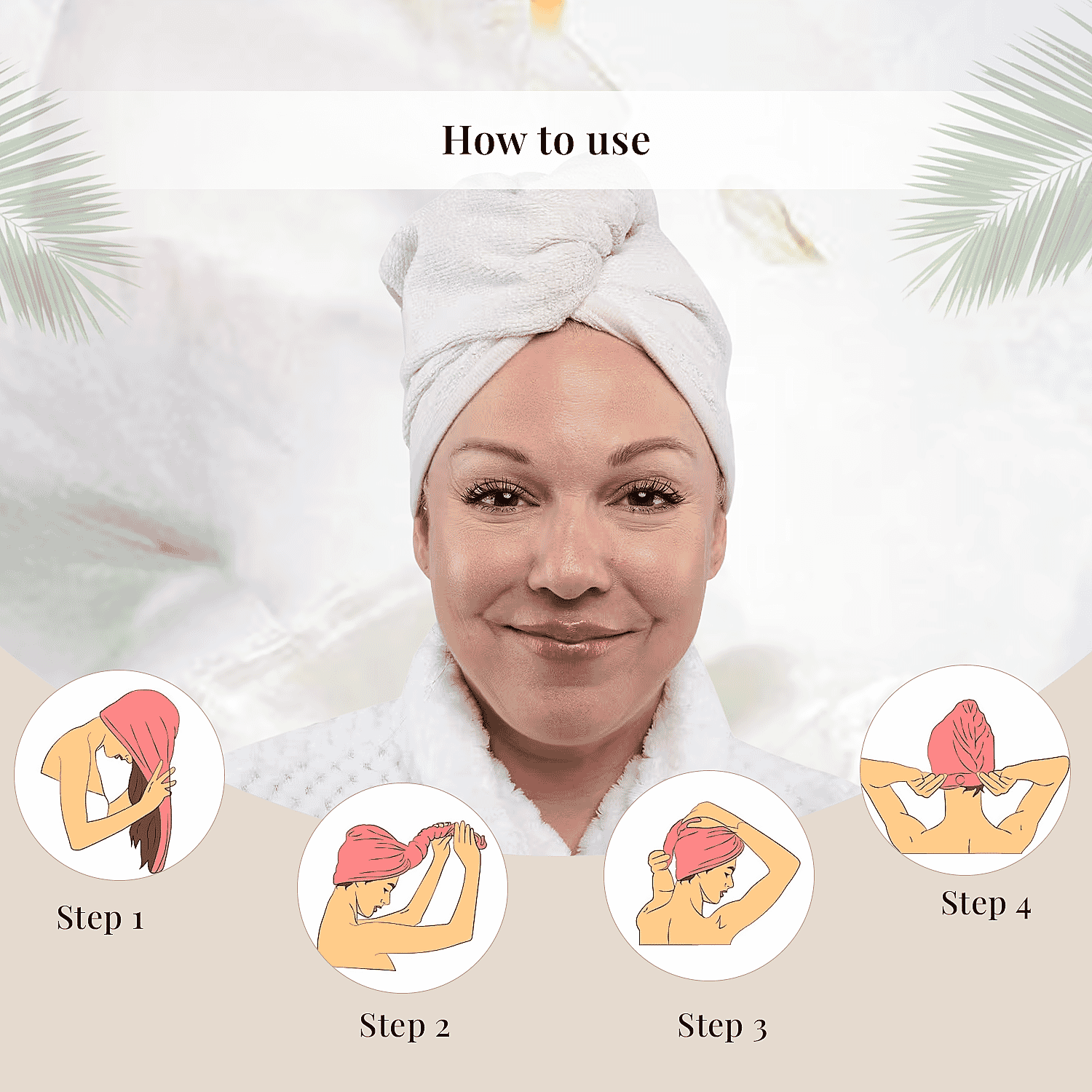 Closeout OliviaLayne 2 Pack Gray & Mauve Head Wrap Set