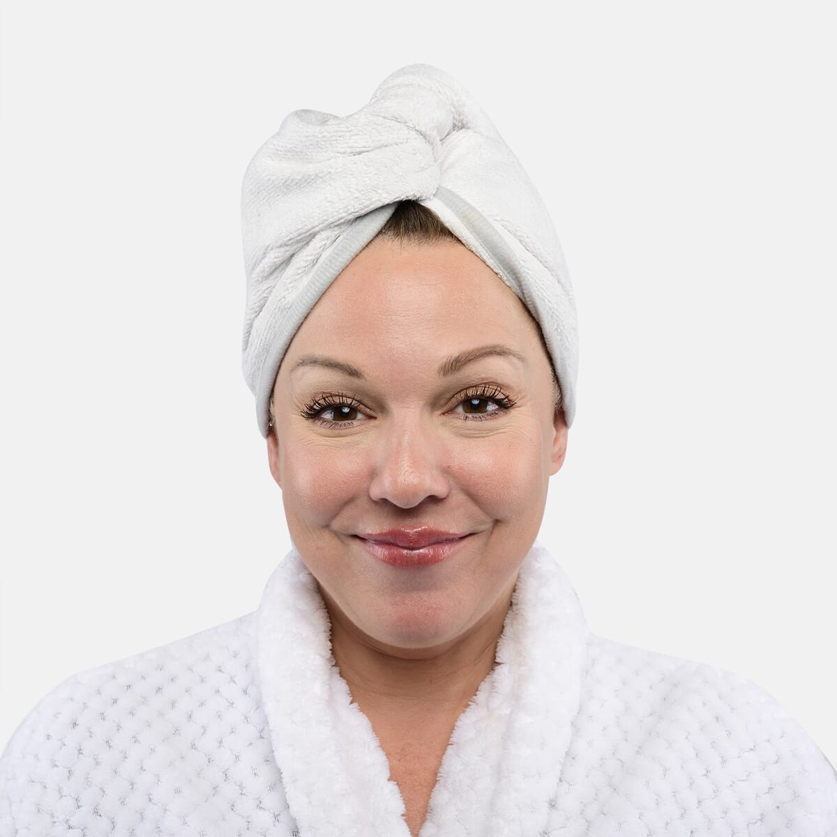 Closeout OliviaLayne 2 Pack Gray & Mauve Head Wrap Set image number 4