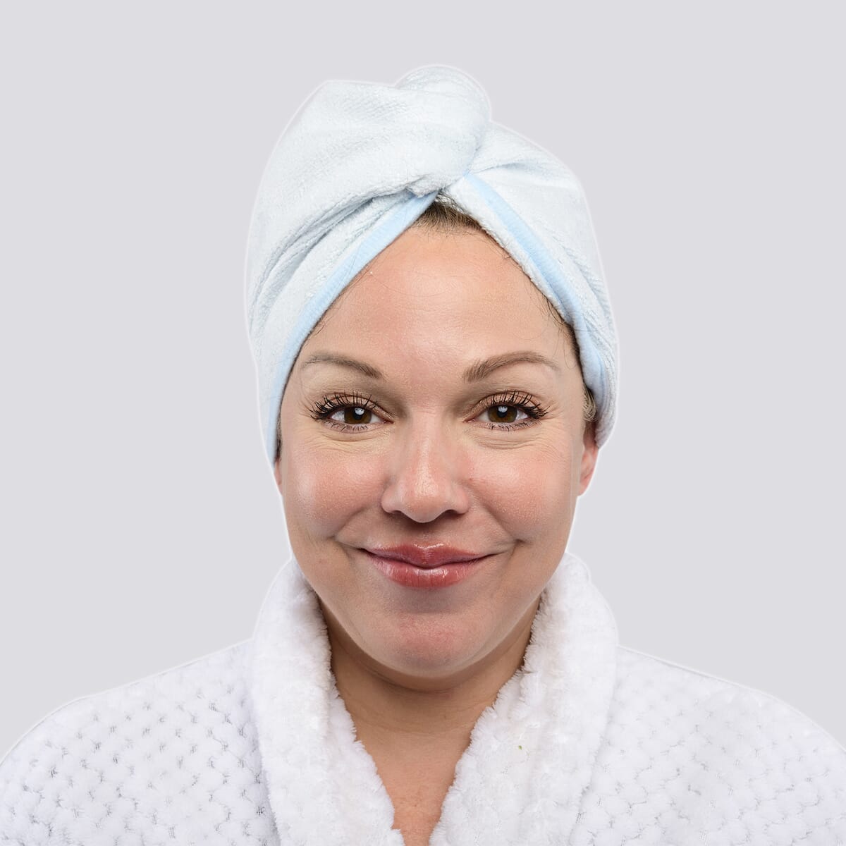 Value Buy Closeout OliviaLayne 2 Pack Terracotta & Blue Head Wrap Set image number 4