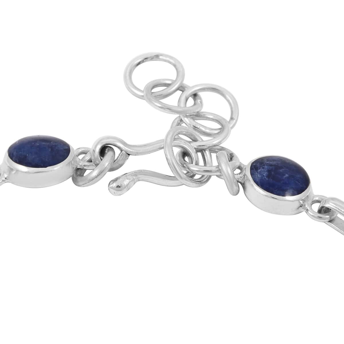 Peruvian Artistry Multi Gemstone Lima Bracelet in Sterling Silver (6.50-7.5In) image number 2