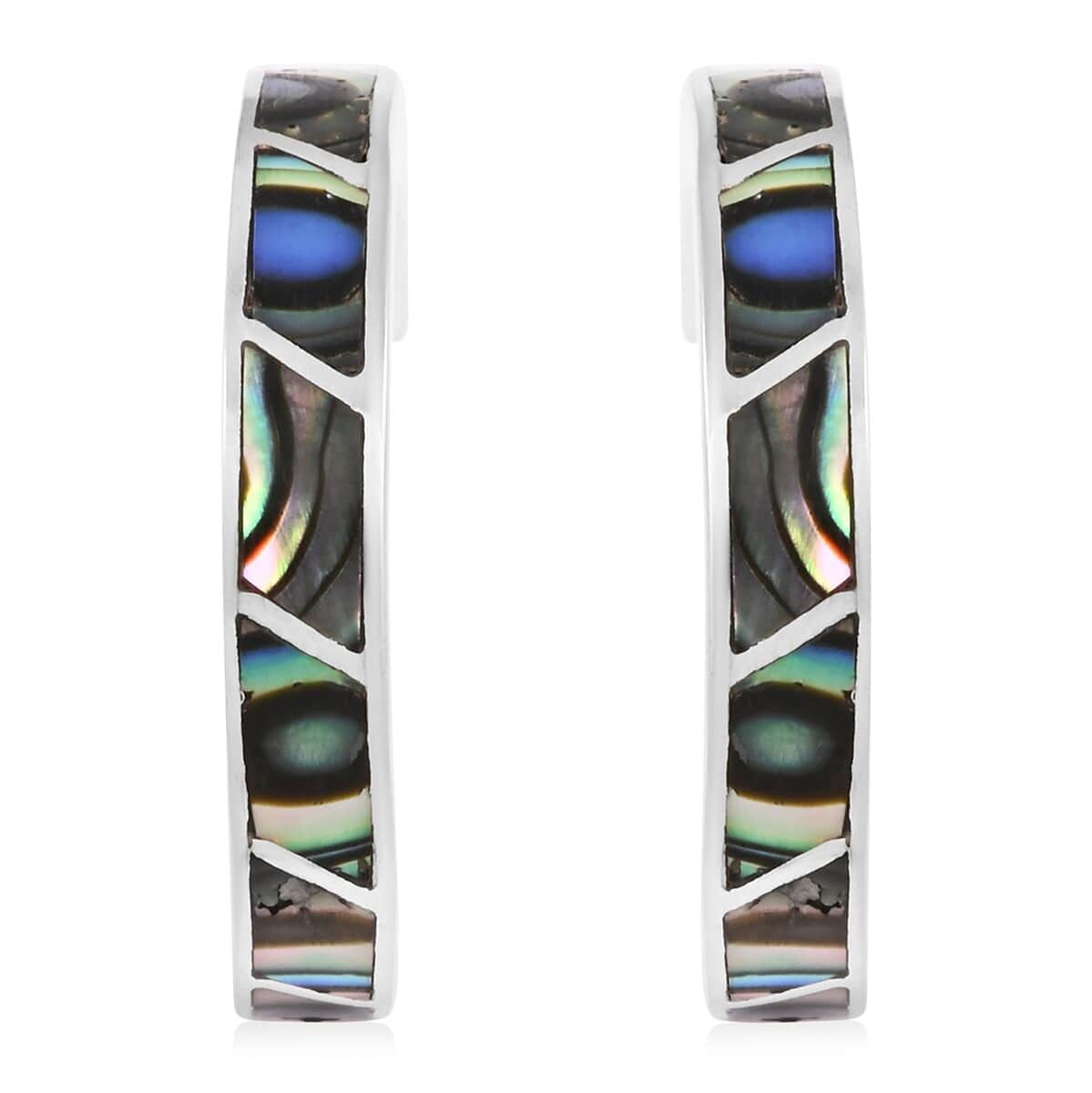 Peruvian Artistry Multi Gemstone 1.15 ctw Carola Avalon Earrings in Sterling Silver image number 0