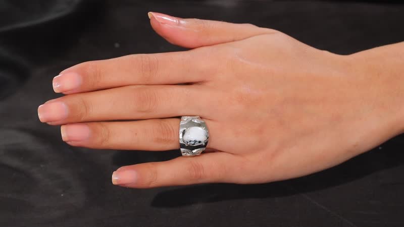 Karis White Buffalo 6.50 ctw Ring in Platimum Bond (Size 10.0)