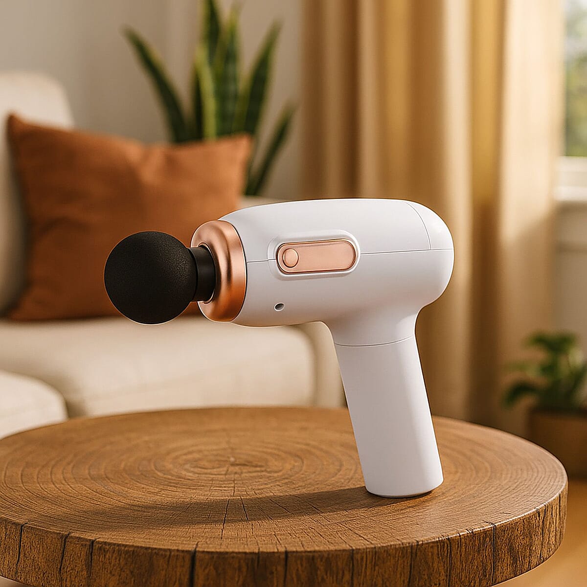 Soulsmart Double-headed Double-sided Display Massager Gun image number 1