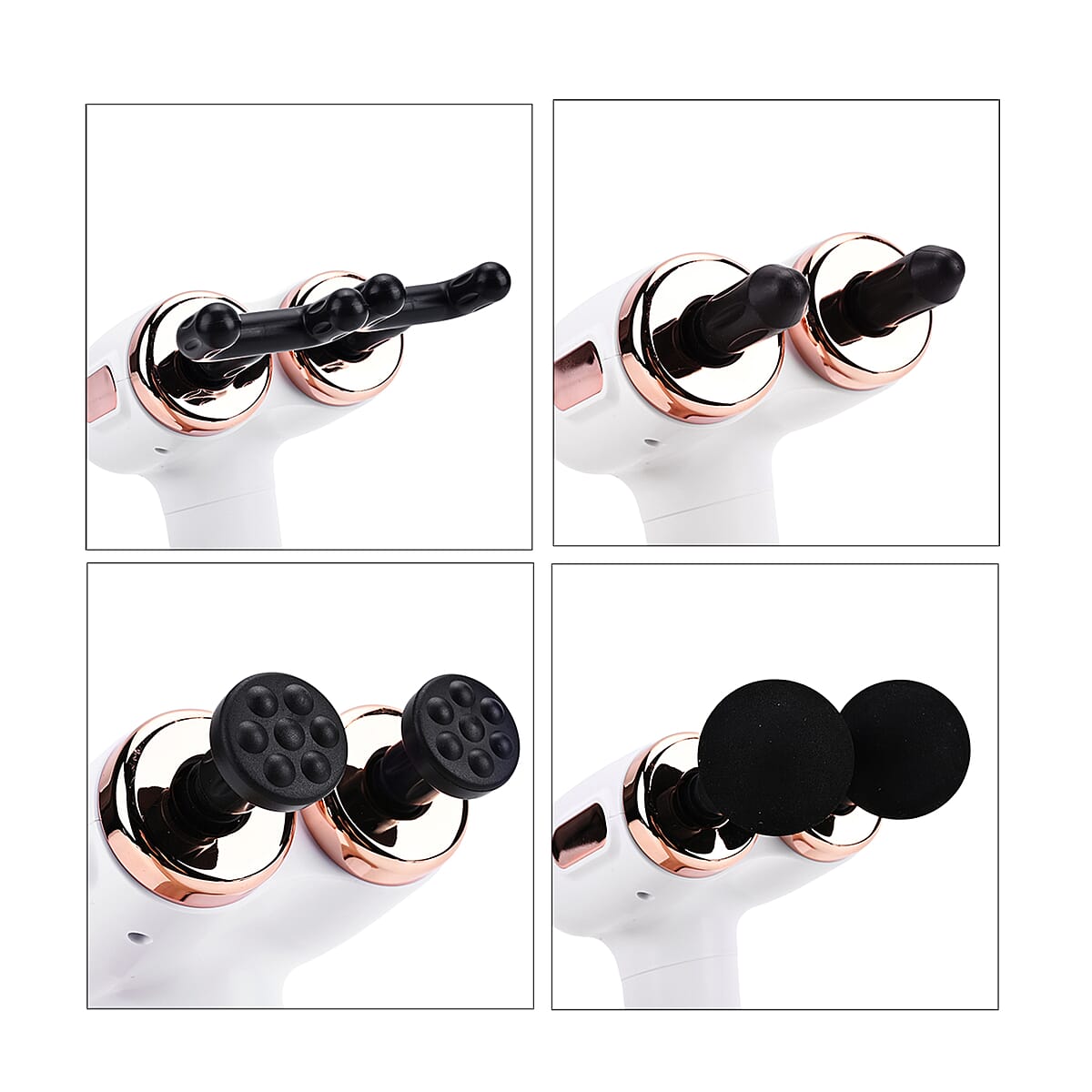 Soulsmart Double-headed Double-sided Display Massager Gun image number 6