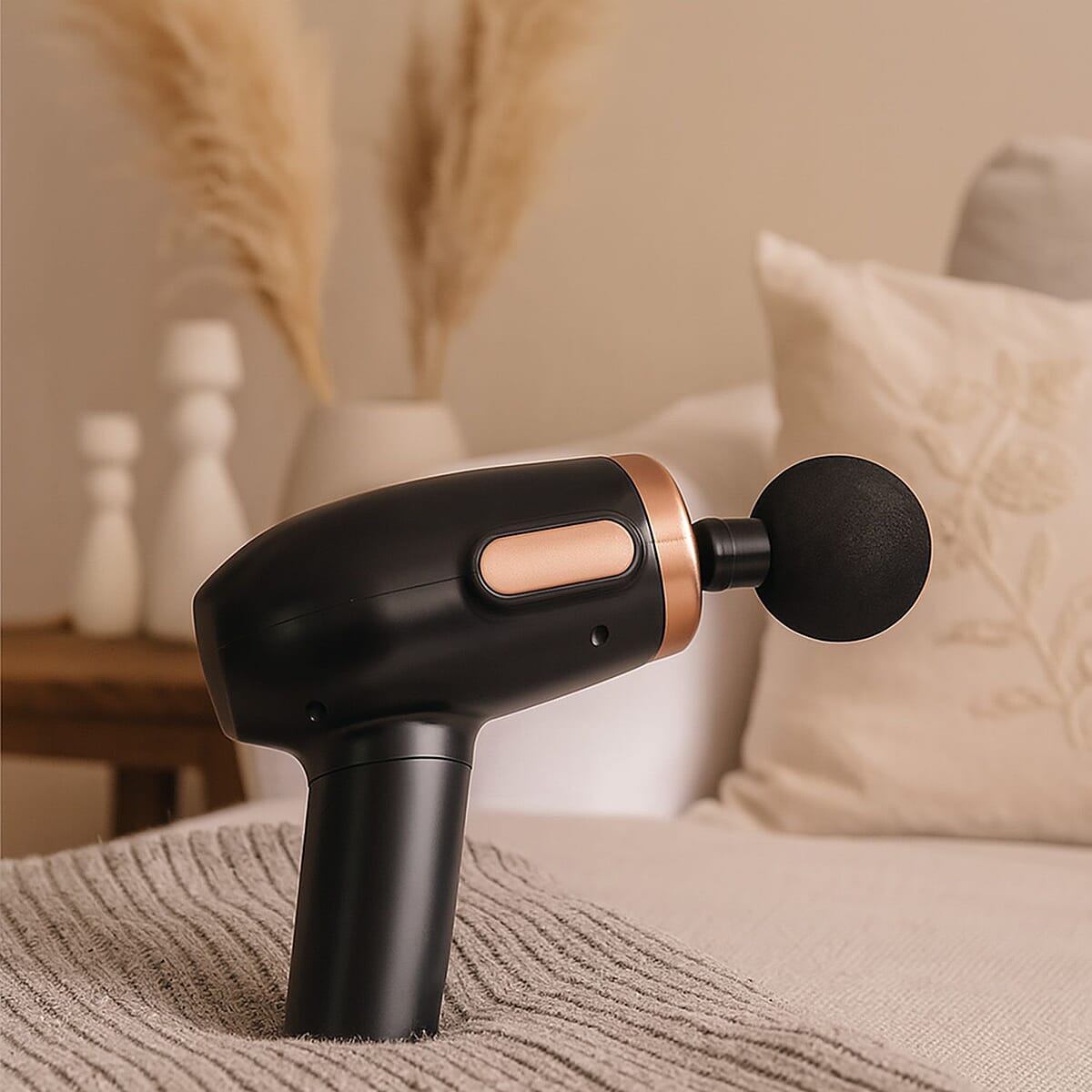 Soulsmart Double-headed Double-sided Display Massager Gun image number 1