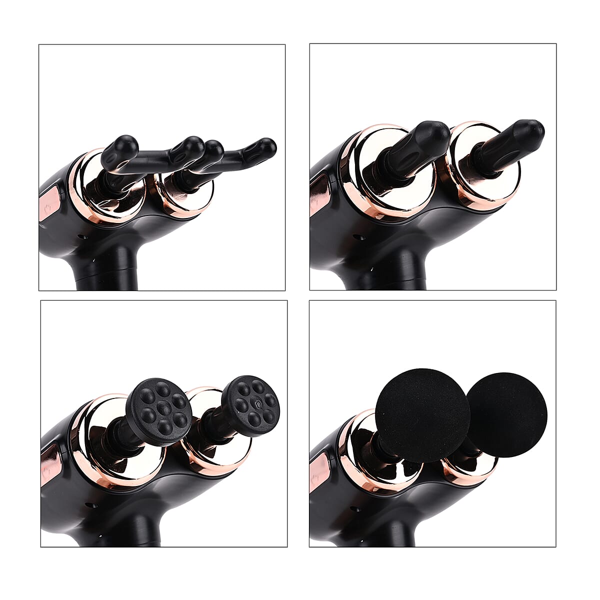 Soulsmart Double-headed Double-sided Display Massager Gun image number 6
